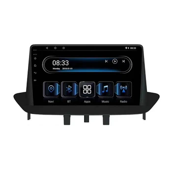 9inch Auto Sidekirmega Audio Paigaldamise Adapter, Paneel Dash Mount Paigaldus-Topelt-Din DVD Raami Renault Megane 3 2009-