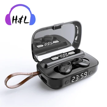 A13 Traadita Kõrvaklapid, Bluetooth Kõrvaklapid, TWS In-ear Müra Vähendamise Earbuds LED-Ekraan IPX7 Veekindel Peakomplekt HiFi Stereo