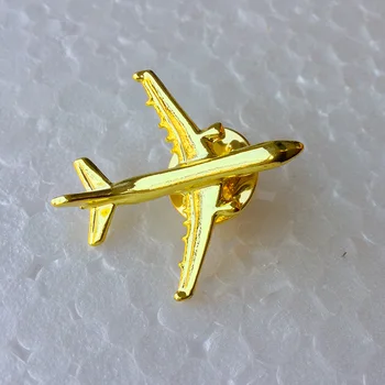 A320 & A340 Gold&Silver Airbus Lennunduse Pääsme 2.8*3.1 cm, Autentsed Piloot Märgid lennuk sobib lennuk kullatud