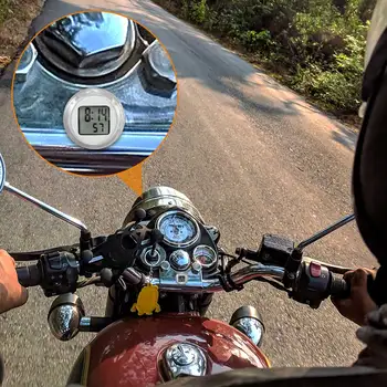ALLOMN Kaasaskantav Mootorratta Kellad, Vaata Veekindel Stick-Mootorratas Mount Vaadata Moto Digitaalne Kell Sobiks Kõigile Moto