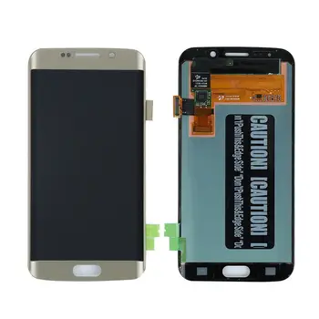 AMOLED Samsung Galaxy S6 serva SM-G925F G925F G925I LCD Ekraan Puutetundlik Digitizer samsung s6 serv g925f lcd
