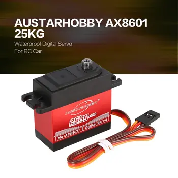 AUSTARHOBBY AX8601 4.8-6.0 V 25KG on 0,15 Sek/60 Veekindel Pöördemoment Full Metal Gear Digital Servo Jaoks RC Auto Mänguasjad, Tarvikud, Varuosad