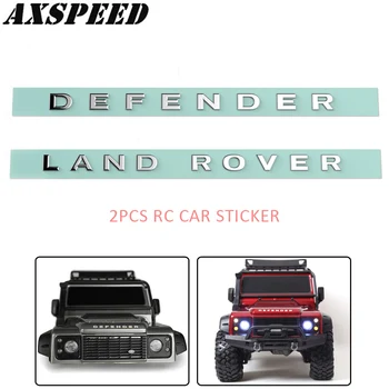 AXSPEED RC Auto, 3D Metall Decal Logo Kleebise jaoks 1/10 1/8 RC Crawler Ronida Auto TRX-4 D90 D110 RC Auto Kaunistamiseks Osad 155961