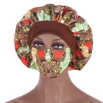 Aafrika Mitmevärviline Väsinud Yömyssy Hijabs Klassikaline Turban Mask, Cap Peapael Naiste Trükkimine Ring Müts Mood Kaunistamiseks Peakatet Bonnets 136797