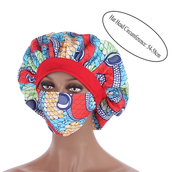 Aafrika Mitmevärviline Väsinud Yömyssy Hijabs Klassikaline Turban Mask, Cap Peapael Naiste Trükkimine Ring Müts Mood Kaunistamiseks Peakatet Bonnets