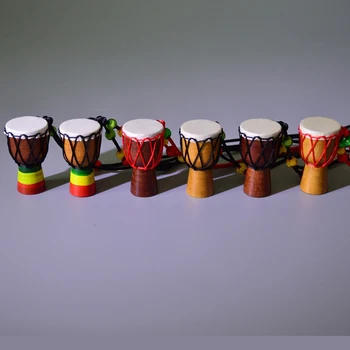 Aafrika Trummi Ripats Kaelakee Klassikaline Mini Tamburiin Laste Mood Lapsed Kaelakee Ehted Kingitus