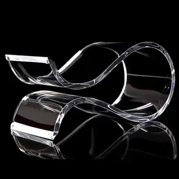 Akrüül Läbipaistev Kõrvaklappide Vitriin Vastupidav Kõrge Kvaliteediga Kõrvaklappide Hammas Seista Ilma Kõrvaklappide