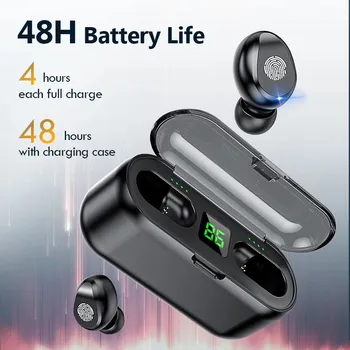 Algne F9 TWS Traadita Bluetooth-5.0 Kõrvaklapid 9D HIFI Stereo Sport Veekindel Peakomplekt Earbuds koos Mikrofon Telefon