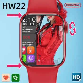 Algne HW22 Smart Watch Mehed iwo smartwatch 2021 seeria 6 Naiste kellad Fitness käevõru pk iwo 13 HW12 W26 pro X16 AK76 W46