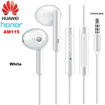 Algne Huawei Kõrvaklapid Am116 Au AM115 Peakomplekt Mic 3,5 mm HUAWEI P7 P8 P9 Lite 10 Ph Plus Au 5X 6X Mate 7 8 9 Nutitelefoni 22052