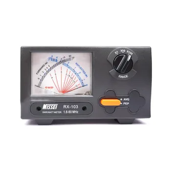 Algne NISSEI RX-103 Power Meter 1.6-60Mhz lühilainelise UV Seistes Laine SWR Meter Digital Power Meter RX103 Kaks Way Radio 13870