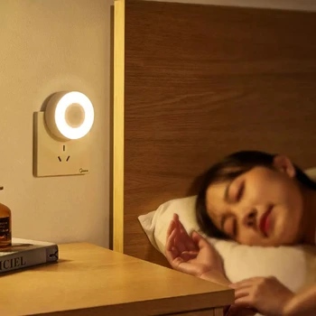 Algne Xiaomi Midea LED Koridori Õhtul Tuli Koju Pistik Öö Lamp