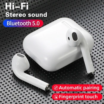 Algne i12 TWS Juhtmeta Kõrvaklapid Touch Control Bluetooth Kõrvaklapid Õhu Earbuds-Vabad Peakomplekt koos Mikrofoniga iPhone ' i ja Android 112364