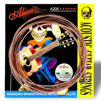 Alice A206-SL Akustiline Kitarr Strings Phosphor Pronks Sulamist 6 Stringid Professionaalne Kitarr Artiest Algajatele Kitarrid Osad