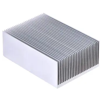 Alumiinium Soojuse Radiaator Heatsink jahutusventilaator 200x69x37mm Hõbedane Toon