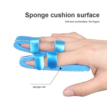 Alumiinium Sponge Mugav Reguleeritav Sõrme Fikseerimise Sõrme Splint Parandus Seade