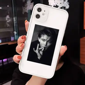Ameerika näitlejad Leonardo DiCaprio Esteetiline Telefon Juhtudel Matt Läbipaistev iPhone 7 8 11 12 s mini pro X XS XR MAX Plus