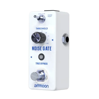 Ammoon NOISE GATE Müra Vähendamise Kitarr Mõju Pedaali 2 Režiimi(Kõva/Pehme) Full Metal Shell True Bypass Kitarrile Osad