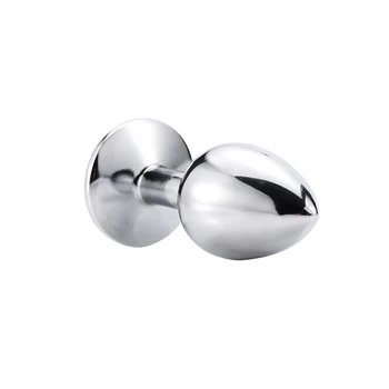 Anal Plug Sugu Mänguasjad Mini Metallist Ring Crystal Ehted Naiste / Meeste Butt Plug Väike Unisex Täiskasvanud Sugu Pood 160370
