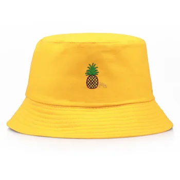 Ananassi Prindi Lihtne Kokkupandav Kopp Müts Rannas Päikese käes Müts Street Peakatet Kalamees, Väljas Kork Meeste ja naiste Müts