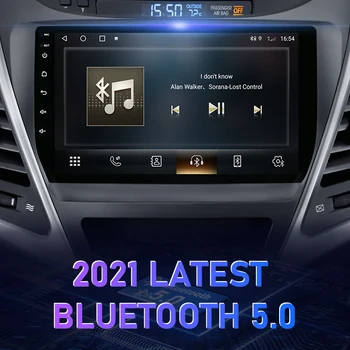 Android 10 2 din Auto Raadio Hyundai Elantra Avante I35 2011 - 2016 Multimeedia Video Mängija, GPS Navigaion Stereo Jagatud Ekraan