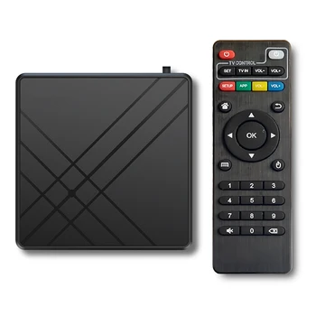 Android 9.0 TV Box 4GB RAM, 32GB ROM) Smart TV-digiboksi, Amlogic S905 Mx+s QPro 4K Kodu Audio-Video Seadmed