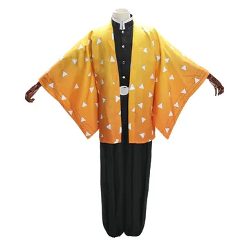 Anime Cosplay Sobiks Demon Slayer Kimono Ametirõivad Tomioka Giyuu Himejima Kyoumei Kostüüm Kleit Kimono Varjatud Tops Komplekt 186421