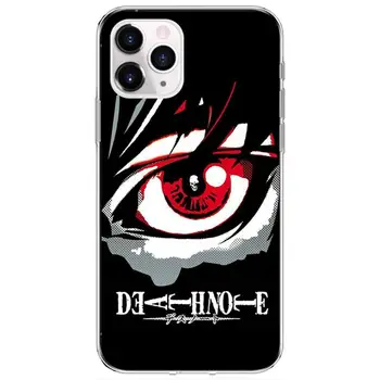 Anime Death Note Ryuk kiras Telefon Case For iPhone 12 11Pro XS MAX XR 7 8 6 Pluss 5 5S SE 12 mini SE2 74856