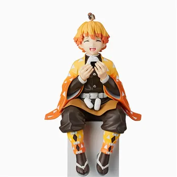 Anime Demon Slayer Figuriin PVC Tegevus Joonis Kamado Tanjirou Süüa Riisi Pallid Kids Sünnipäeva Kingitus, Mänguasjad