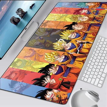 Anime Goku Suur Sülearvuti Mouse Pad vaip Notbook Arvuti Pc Klaviatuuri Gaming Mousepad sülearvuti matt Gamer Esita Matt Csgo kingitus 4915