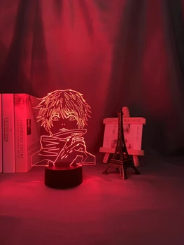 Anime Lamp Satoru Gojo Kerge Jujutsu Kaisen Led Night Light Sünnipäeva Kingitus Jujutsu Kaisen Nightlight Satoru Gojo Lamp