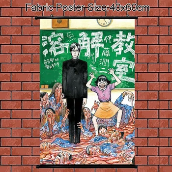 Anime Plakat Junji Ito, Lahustades Klassiruumis Õudus Liikuge Seina Maali Kunst Pildid Kodus Ruumi Kaunistamiseks 60*40 90*60
