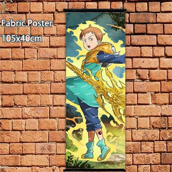 Anime Plakat Nanatsu No Taizai Seitse Deadly Pattude Eest Meliodas Liikuge Seina Maali Kunst Pildid Kodus Toas Teenetemärgi 105*40