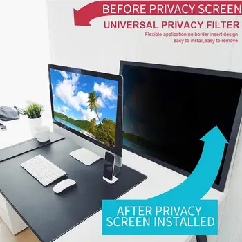 Anti - Peep Film Privacy Filter 17-20 Tolline arvutimonitor Lauaarvuti Universal Ekraani Turvalisuse LCD Ekraani Kaitsev