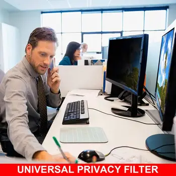 Anti - Peep Film Privacy Filter 17-20 Tolline arvutimonitor Lauaarvuti Universal Ekraani Turvalisuse LCD Ekraani Kaitsev