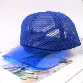Anti-UV-Suvi Naised Mehed Päike Müts, Värv Läbipaistev Tühi Plastikust PVC Päikesekaitse Hat Visor Mütsid Jalgratta Päikesevarju Müts Sport