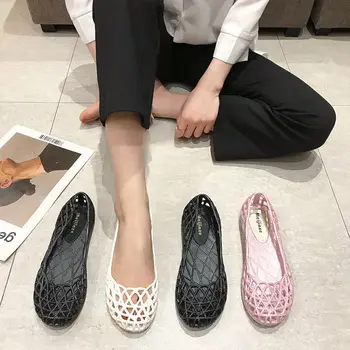 Apanzu Naiste 2021 populaarne Kingad Daamid Korterid Õõnes Tõsta Mood Naiste Kvaliteetsed Sandaalid Comfortabler Summe Jalatsid