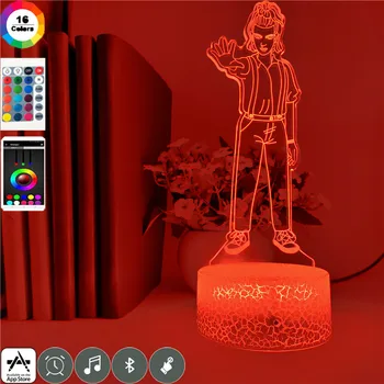 App Kontrolli Filmi Üksteist Võõras Asju 3d Led Night Light 7 Värvid Lastele Uuringu Korral Auhinna Koju Pool Decor Tabel Lamp 69354