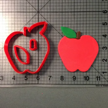 Apple 3D-Prinditud 3D Küpsise Hallituse DIY Küpsetamine Vahend Puding Mousse Kook Hallitus Hallituse Küpsis