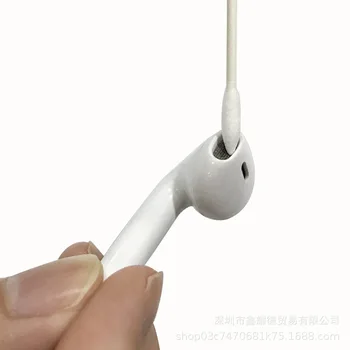 Apple Airpods Juhul 25x Puuvill Ühekordselt Kinni Puhastus Vahend AirPods 2 1 3 Pro Kõrvaklapid Telefon Tasuta Port Airbods 39924