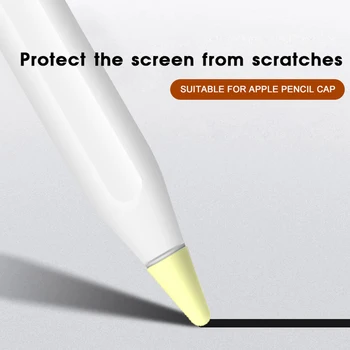 Apple Pliiats 1 2 Silikoon Asendamine Nippi Juhul Puutetundlik Stylus Pen Case Riikliku Rakendusasutuse Kaitsva Katte Apple Pliiats 8 Värvi 3488