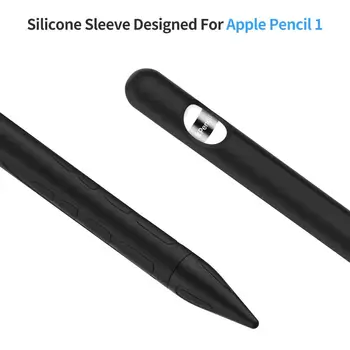 Apple Pliiats 1 Tablett Touch Stylus Pen Kate Kaasaskantav Pehmest Silikoonist Ümbris Pliiats Kork Põrutuskindel Anti-Slip 83782