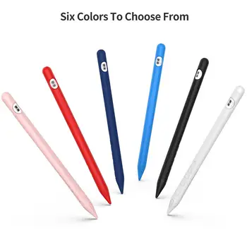 Apple Pliiats 1 Tablett Touch Stylus Pen Kate Kaasaskantav Pehmest Silikoonist Ümbris Pliiats Kork Põrutuskindel Anti-Slip