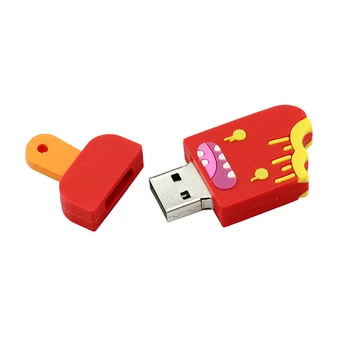 Armas Jäätis USB Flash Drive 64GB Pendrive 256GB 4GB 8GB 16GB, 32GB Pen Drive 128GB Karikatuurid USB-Stick U Disk Memoria Kkel USB