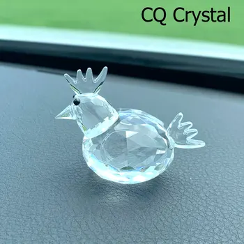 Armas Kukk Crystal Kujukeste Kollektsioon Klaas Loomade Kirjapressi Crystal Kääbus Käsitöö Kodu Tabel Decor Xmas Lapsed Kasuks Kingitus