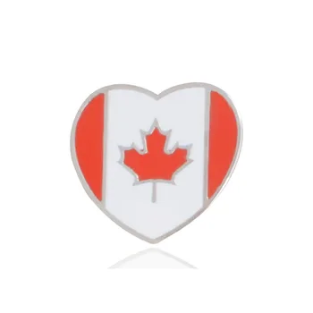 Armas Moe Loominguline Kanada-Ameerika Lipu Prossid Naised Mehed Tüdrukud, Sulam, Sõle Ehted Kingitus Uus