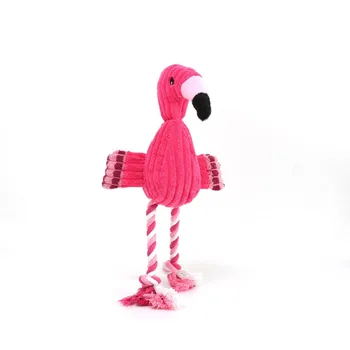 Armas Palus Flamingo Lemmiklooma Koera Hammustada Ja Närida Mänguasjad Chihuahua/Yorkshire/Bulldog/Mops/Corgi Väike Koer Interactive /Piiksuva Heliga Mänguasi 179318
