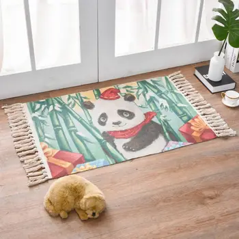 Armas Panda Matt Köök Tuba Matt, Tekk Katab Tutid Trükitud Vaip Jooga Rätik Vaip Pestav eest Magamistuba