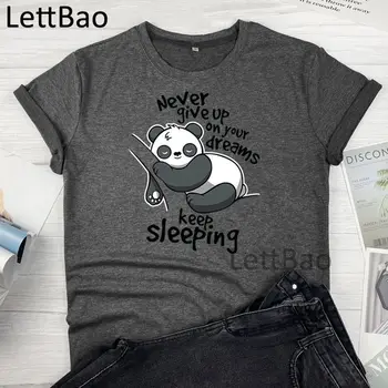 Armas Panda T-Särk Naiste Riided Graafiline Top Tees Korea Stiilis Vabaaja Tshirt Harajuku Kawaii Streetwear Punk Puuvillast T-Särk 60087
