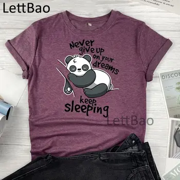 Armas Panda T-Särk Naiste Riided Graafiline Top Tees Korea Stiilis Vabaaja Tshirt Harajuku Kawaii Streetwear Punk Puuvillast T-Särk